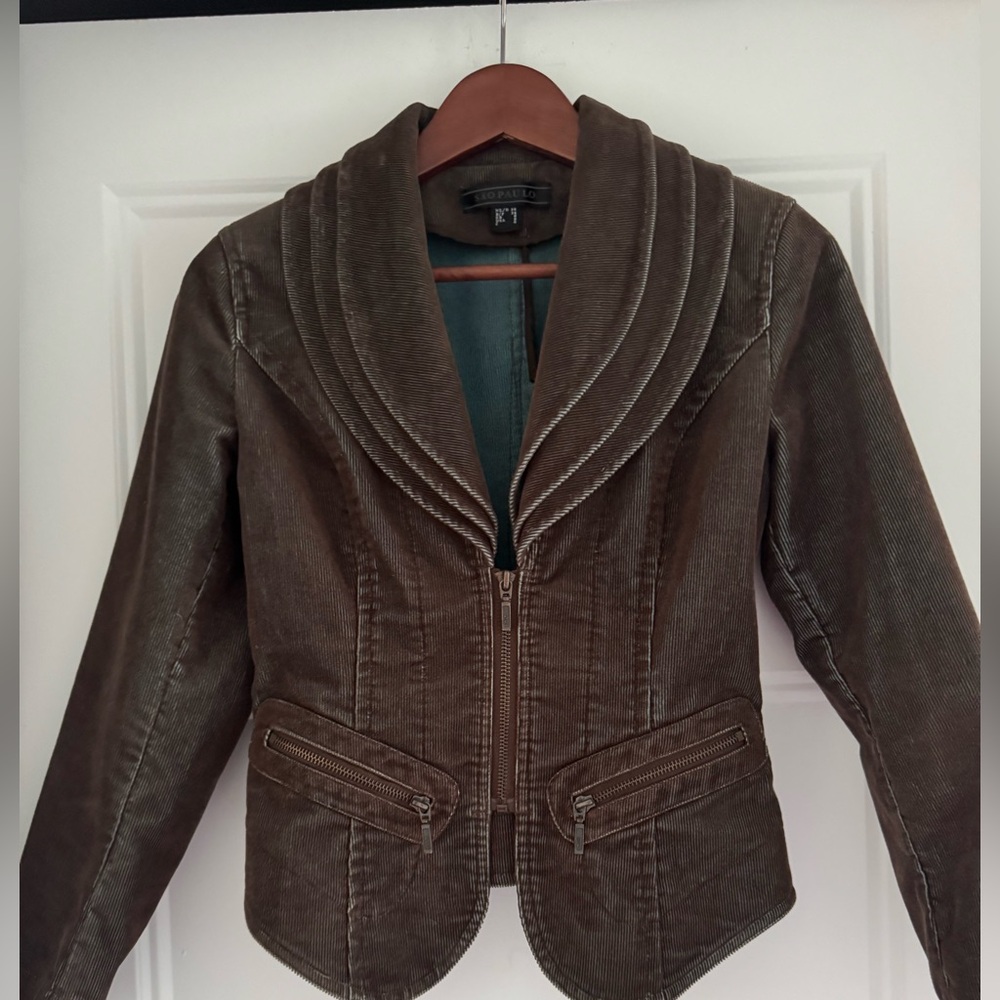 Women's Brown Corduroy Jacket